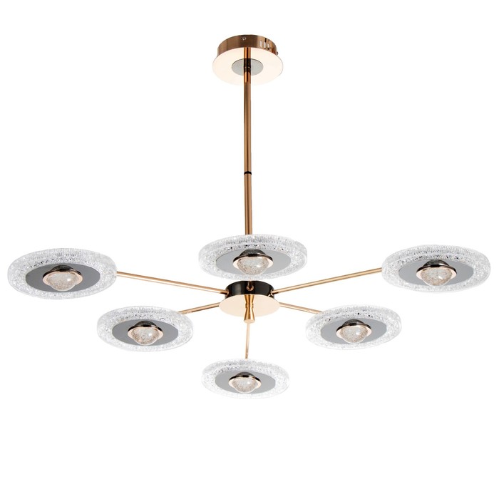 Люстра «Малли» LEd=84 Вт золото 80×80×33 см BayerLux