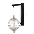 Бра «Айна» 7 Вт LED золото 20×11×47 см - фото 3852851