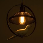 Светильник BayerLux "Птичка" E27 40Вт черно-белый 25х30х30 см 9271046