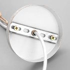 Светильник BayerLux «Сфера» E27 40 Вт белый с золотой патиной 40×40×40-95 см - фото 22220153