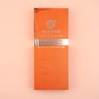 Ножницы закройные, скошенное лезвие, 8,5", 21,6 см, цвет серебряный, УЦЕНКА - Фото 7