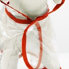 Дождевик для собак, размер M (ДС 26, ОГ 38-41, ОШ 40 см), красный - Фото 8