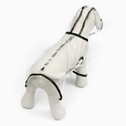 Дождевик для собак, размер S (ДС 22, ОГ 35-38, ОШ 36 см), чёрный - Фото 4