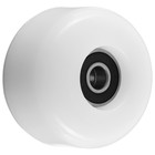 Колёса для скейтборда с подшипником 54x36 мм, 85А, цвет белый - фото 10492766