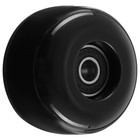 Колёса для скейтборда с подшипником 54x36 мм, 85А, цвет чёрный - фото 10492770