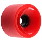 Колесо для лонгборда 70x51 мм,78А, цвет красный - фото 10492791