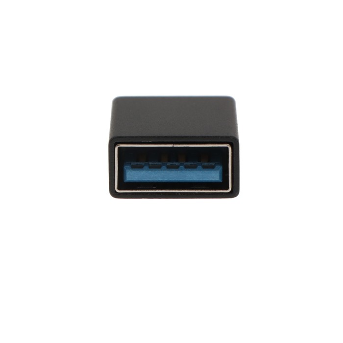 Переходник ExeGate EX-USB3-CMAF, Type C-USB 3.0, черный - фото 51310433