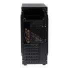 Корпус ExeGate Miditower EVO-8205, без БП,ATX,1хUSB2.0, 1хUSB3.0,чёрный с голубой подсветкой - Фото 5