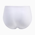 Трусы женские слипы, цвет белый/вензеля, размер 50-52 - фото 43872255