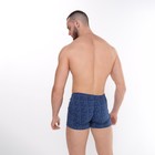 Трусы мужские боксеры, цвет индиго, размер 50 - фото 22220885