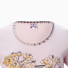 Комплект женский (футболка/шорты), цвет розовый/клетка размер 50 - фото 49198910