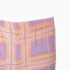 Комплект женский (футболка/шорты), цвет розовый/птицы, размер 48 - фото 49435393