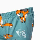 Комплект женский (футболка/шорты), цвет бирюзовый/лица, размер 48 - фото 41586328