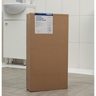 Стеллаж напольный шестиярусный, 29×29×158.5 см, белый - Фото 6