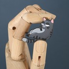 Значок деревянный «Талисман на пофигизм», 4×3.7 см - Фото 4