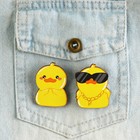 Значки деревянные, неразлучники «Крякнутые», 2 шт., 8 х 12 см. - Фото 7