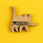 Значок деревянный «Не беси меня», серия мемы , 3,5 х 3,3 см - Фото 3