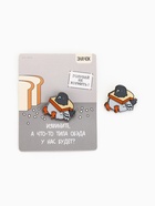 Значок деревянный «Голубь», 3.2×3 см - Фото 2