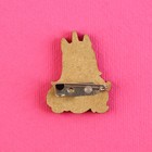 Значок деревянный «Девочка единорог», аниме, 2.6×3.3 см - Фото 3