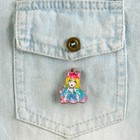 Значок деревянный «Девочка единорог», аниме, 2.6×3.3 см - Фото 5