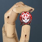Значок деревянный «Кицунэ», аниме, 2.9×3.3 см - Фото 4