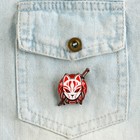 Значок деревянный «Кицунэ», аниме, 2.9×3.3 см - Фото 5