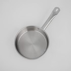 Сковорода из нержавеющей стали «Общепит», d=20 см, h=6 см, корпус 0,6 мм, капсульное дно 3,5 мм, индукция - Фото 6