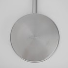 Сковорода Катунь «Общепит», d=28 см, h=7.5 см, корпус 0.6 мм, капсульное дно 3.5 мм, индукция, нержавеющая сталь - Фото 4