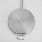 Сковорода Катунь «Общепит», d=32 см, h=8.5 см, корпус 0.6 мм, капсульное дно 3.5 мм, индукция, нержавеющая сталь - Фото 5