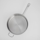 Сковорода Катунь «Общепит», d=32 см, h=8.5 см, корпус 0.6 мм, капсульное дно 3.5 мм, индукция, нержавеющая сталь - Фото 7