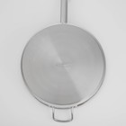Сковорода из нержавеющей стали «Общепит», d=34 см, h=9 см, корпус 0,6 мм, капсульное дно 3,5 мм, индукция - Фото 5