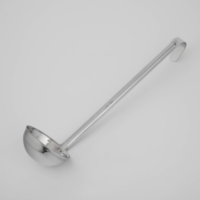 Половник Катунь, 200 мл, d=14 см, ручка 32 см, цельнотянутая ручка, нержавеющая сталь