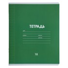 Тетрадь 18 листов в клетку Calligrata «Однотонная Классика линовка», обложка мелованная бумага, ВД-лак, блок офсет, белизна 95%, МИКС - Фото 6