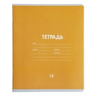 Тетрадь 18 листов в клетку Calligrata «Однотонная Классика линовка», обложка мелованная бумага, ВД-лак, блок офсет, белизна 95%, МИКС - Фото 8
