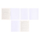 Тетрадь предметная "Мрамор темный" 48 листов в линию Литература, со справочным материалом, обложка мелованный картон, покрытие софт-тач с тиснением золотой фольгой, блок офсет - Фото 2