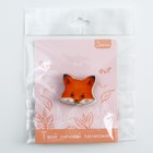 Значок талисман «Лиса», 3,5 х 3,3 см. - Фото 8