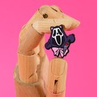 Значок деревянный «Беги от меня», 2,7 х 3 см - Фото 4