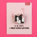 Значок деревянный «У меня лапки», 3 х 2,9 см - Фото 6