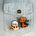 Значки деревянные, неразлучники «Наша дружба это магия», 2 шт., 8×12 см - Фото 7