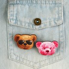 Значки деревянные, неразлучники «Любовь это когда», 2 шт., 8×12 см - Фото 7