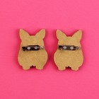 Значки деревянные, неразлучники «Одно приключение», 2 шт., 8×12 см - Фото 4