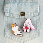 Значки деревянные, неразлучники «Любимой подружке», 2 шт., 8 х 12 см. - Фото 7