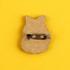 Значок деревянный «Хомяк », серия мемы , 2,6 х 3,3 см - Фото 3