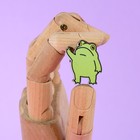 Значок деревянный «Лягушка», серия мемы , 2,4 х 3,2 - Фото 4