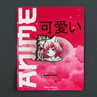 Значок деревянный «Девочка котик», аниме, 3.3×3.3 см - Фото 6