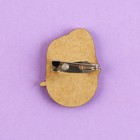 Значок деревянный «Школьницы», аниме, 2.6×3.3 см - Фото 3