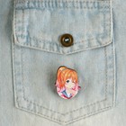 Значок деревянный «Школьницы», аниме, 2.6×3.3 см - Фото 5