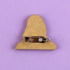 Значок деревянный «Девушка в цветах», аниме, 3.3×2.8 см - Фото 3