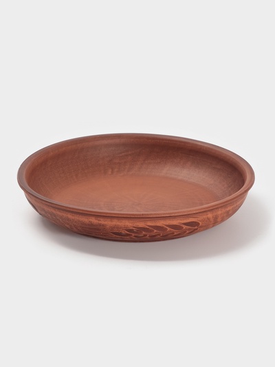 Форма для запекания «Колос», 670 мл, 21×4 см, красная глина