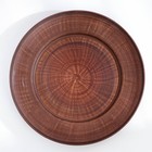 Тарелка «Гладкий», d=25 см, красная глина - Фото 1